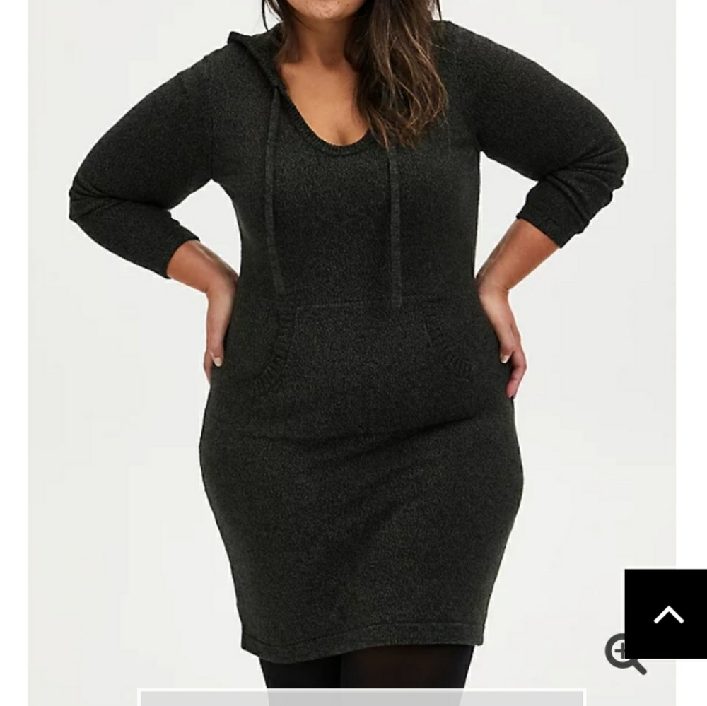 🆕🍂🍁OLIVE HOODIE SWEATER DRESS🍁🍂